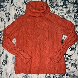 Knit Turtleneck Sweater